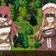 Two anime girls are tied up.